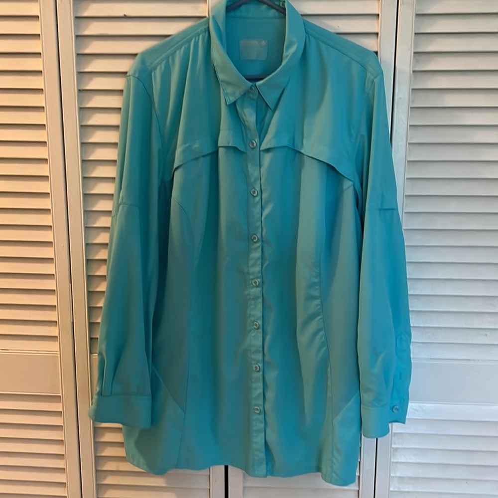 Reel Legends Women’s “Freewater” Performance Clothing 3X vented blouse